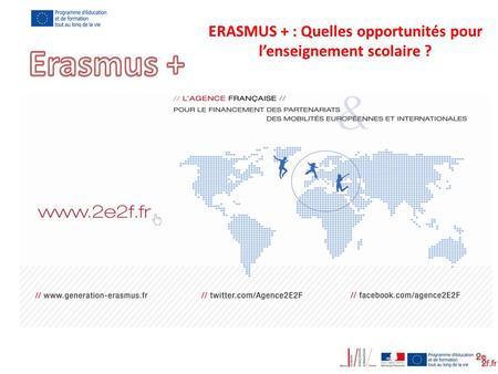 ERASMUS + : Quelles opportunités pour l’enseignement scolaire ?