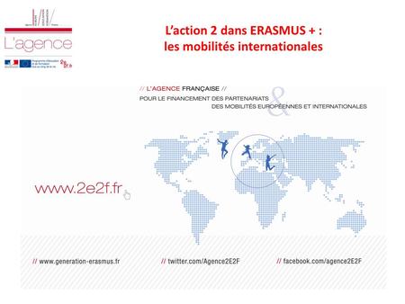 L’action 2 dans ERASMUS + : les mobilités internationales