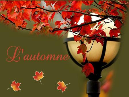 L'automne est un andante mélancolique et gracieux qui prépare admirablement le solennel adagio de l'hiver. (George Sand)