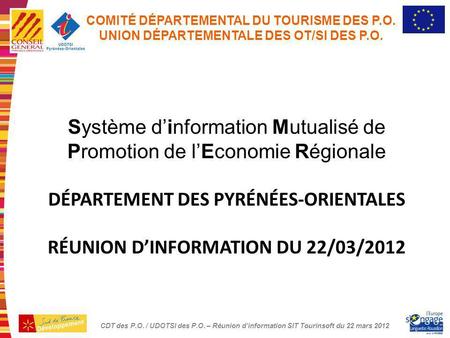 Système d’information Mutualisé de Promotion de l’Economie Régionale