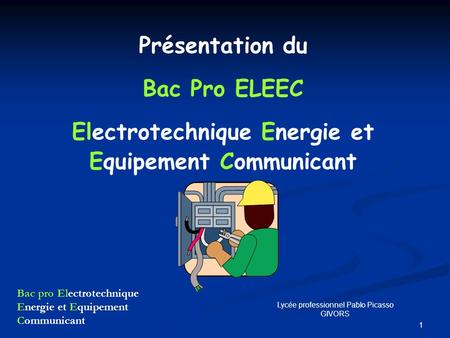 Electrotechnique Energie et Equipement Communicant