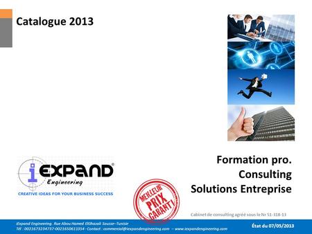 Formation pro. Consulting Solutions Entreprise