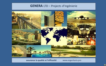 GENERA LTD – Projects d’Ingénierie