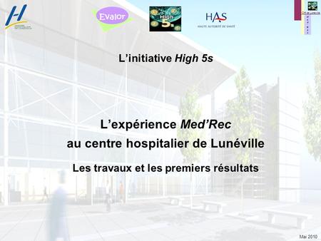 Centre hospitalier de Lunéville - Med’Rec