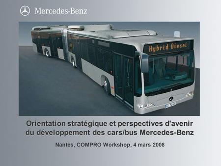 Nantes, COMPRO Workshop, 4 mars 2008