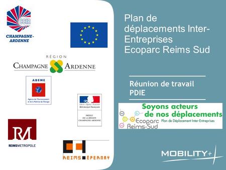 Plan de déplacements Inter-Entreprises Ecoparc Reims Sud