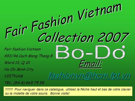 Fair Fashion Vietnam Collection