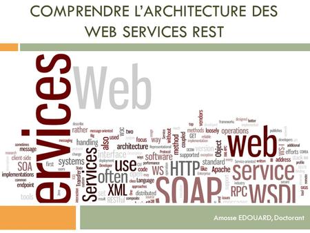 Comprendre l’architecture des Web services REST