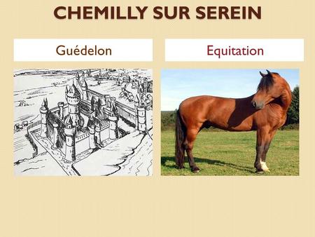 CHEMILLY SUR SEREIN Guédelon Equitation.