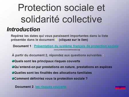 Protection sociale et solidarité collective