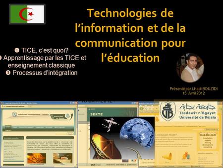 Technologies de l’information et de la communication pour l’éducation