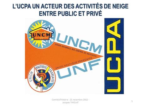 L’UCPA un acteur des activités de neige entre public et privé