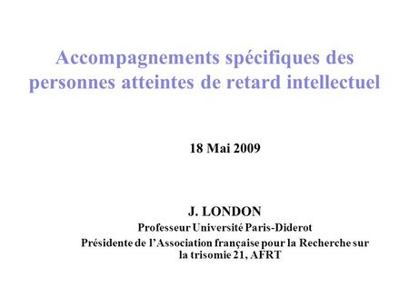 Professeur Université Paris-Diderot