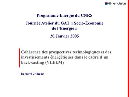 Programme Energie du CNRS