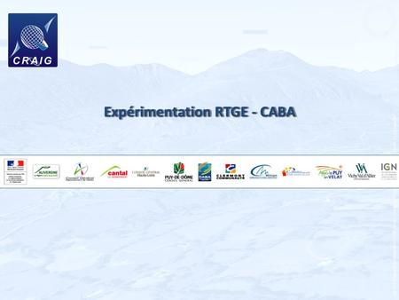 Expérimentation RTGE - CABA