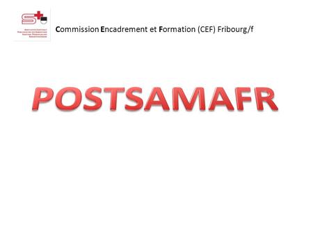 Commission Encadrement et Formation (CEF) Fribourg/f.