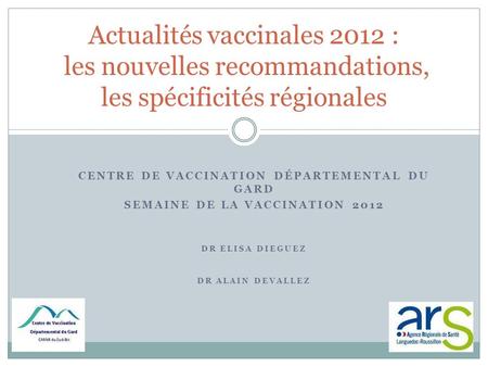 Centre de vaccination départemental du Gard