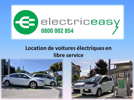 Location de voitures électriques en libre service