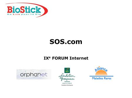 SOS.com IXe FORUM Internet.