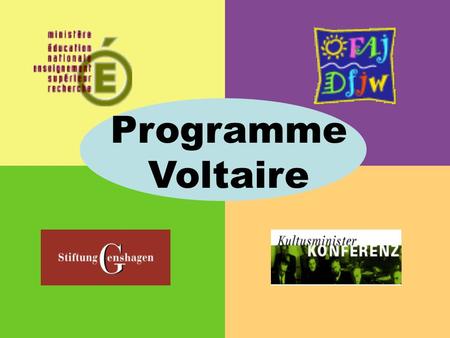 Programme Voltaire.