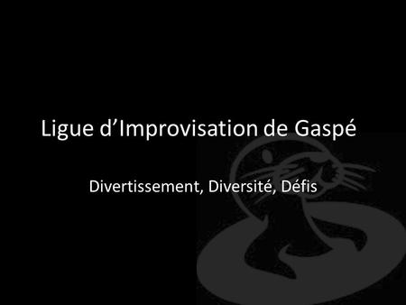 Ligue d’Improvisation de Gaspé