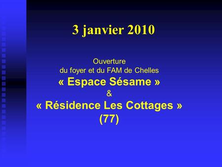« Résidence Les Cottages » (77)