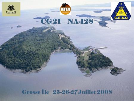 CG2I NA-128 Grosse Île 25-26-27 Juillet 2008. Introduction Lieux dopération Stations Logistique Grosse Île Résultats Crédits.