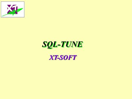 XT-SOFT SQL-TUNE. 2 Menu dAccueil 3 Sélection des Statistiques Maintenant allons sur Statistics : PF4 04 par PF4 ou en entrant dans Enter option : la.