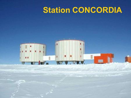 Station CONCORDIA.
