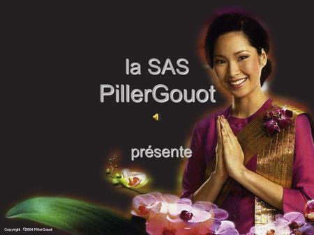 La SAS PillerGouot présente Copyright 2004 PillerGouot R.