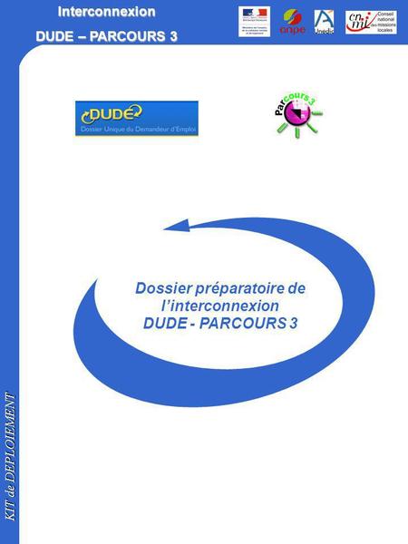 Dossier préparatoire de l’interconnexion DUDE - PARCOURS 3