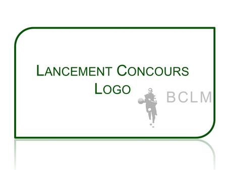 Lancement Concours Logo