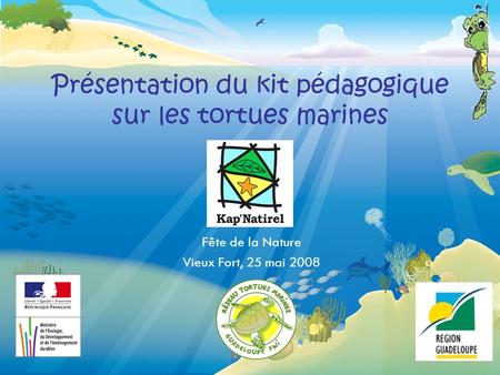 Présentation du kit pédagogique sur les tortues marines