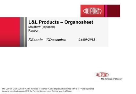L&L Products – Organosheet