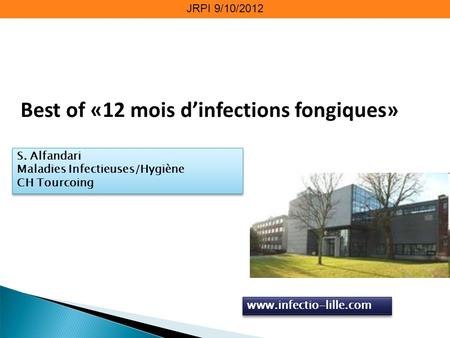 Best of «12 mois d’infections fongiques»