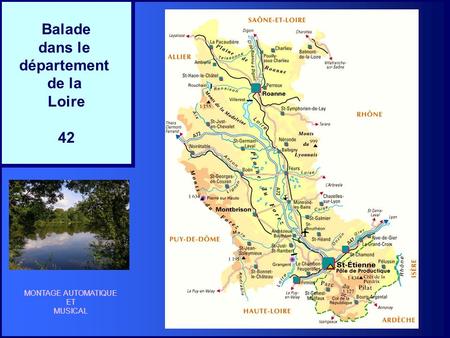 Balade dans le département de la Loire 42
