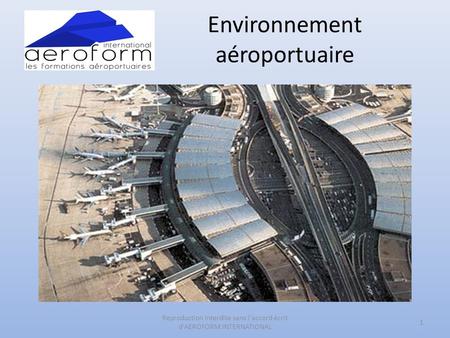 Environnement aéroportuaire