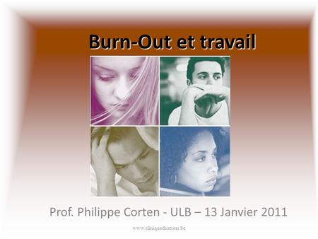 Prof. Philippe Corten - ULB – 13 Janvier 2011