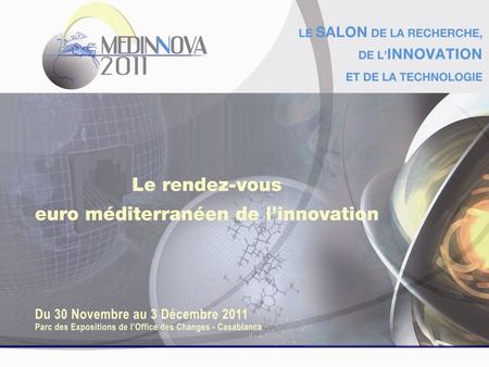 Le contexte général de l’innovation au Maroc