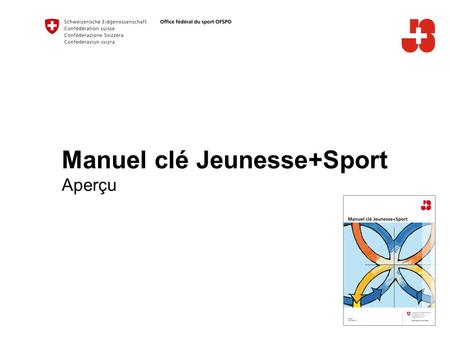 Manuel clé Jeunesse+Sport