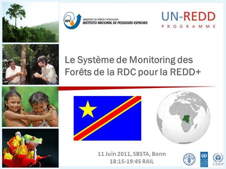 Le Système de Monitoring des Forêts de la RDC pour la REDD+
