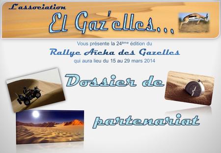 Dossier de partenariat El Gaz’elles… L’association