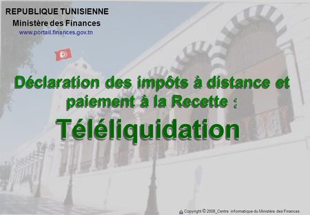 REPUBLIQUE TUNISIENNE
