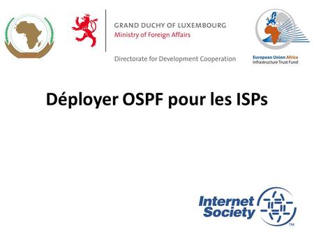 Déployer OSPF pour les ISPs