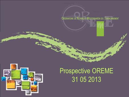 Prospective OREME 31 05 2013.