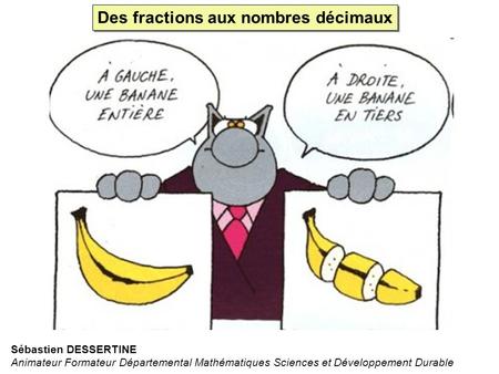 Des fractions aux nombres décimaux