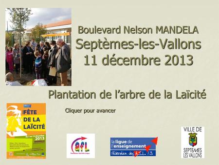 Boulevard Nelson MANDELA Septèmes-les-Vallons 11 décembre 2013