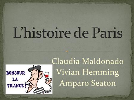 Claudia Maldonado Vivian Hemming Amparo Seaton