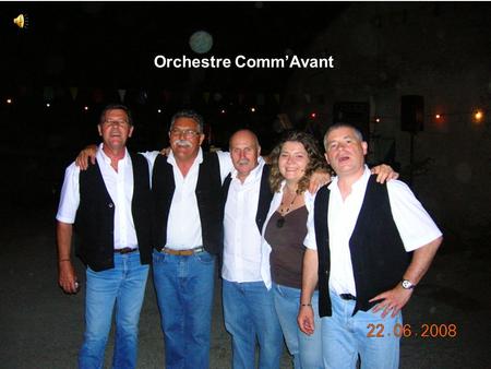 Orchestre Comm’Avant Orchestre Comm’Avant Orchestre Comm’Avant.