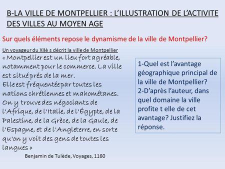 Sur quels éléments repose le dynamisme de la ville de Montpellier?